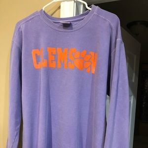 Clemson Comfort Colors Sweatshirt